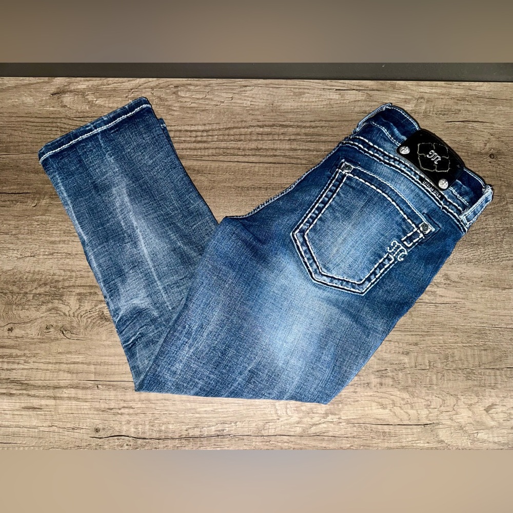 Miss Me Boyfriend Capri Denim